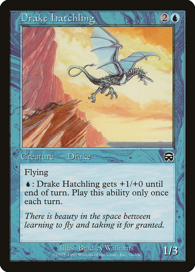 Drake Hatchling [Mercadian Masques] [Foil]