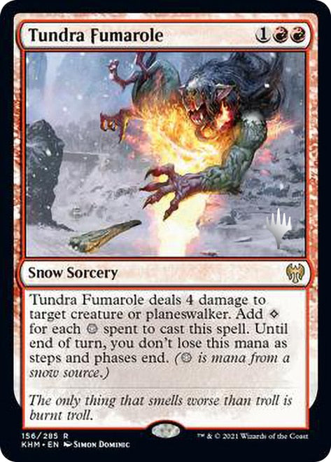 Tundra Fumarole (Promo Pack) [Kaldheim Promos] [Foil]