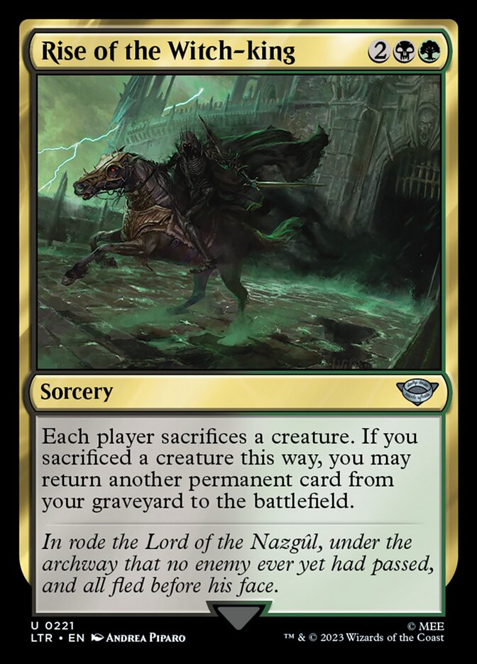 Rise of the Witch-King [The Lord of the Rings: Tales of Middle-Earth] [Foil]