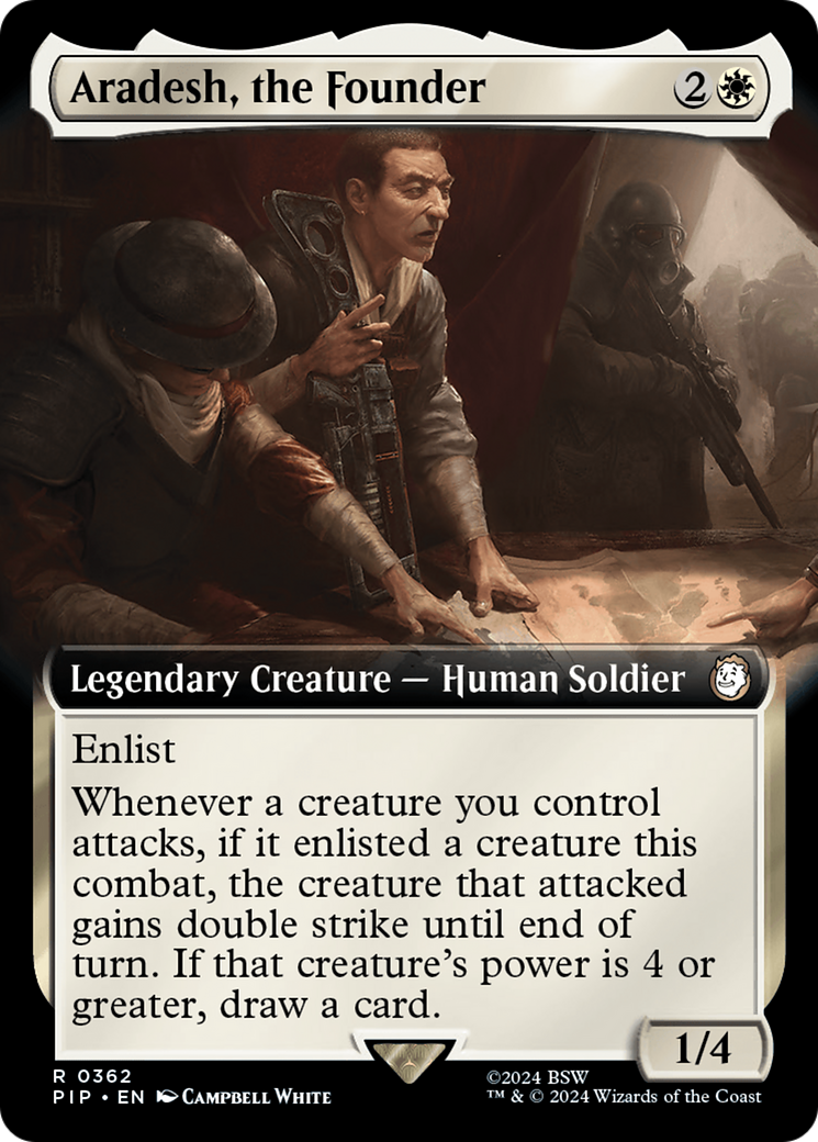 Aradesh, the Founder (Extended Art) [Fallout] [Foil]