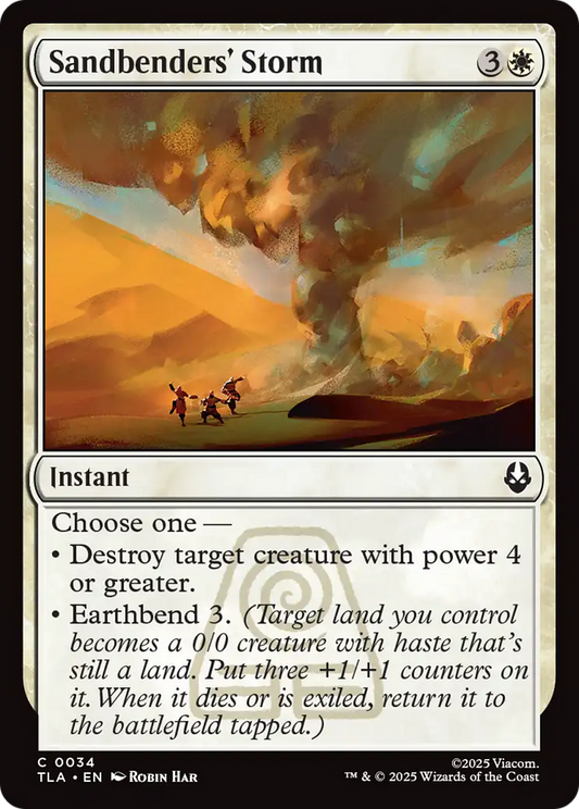 Sandbenders' Storm [Avatar: The Last Airbender] [Foil]