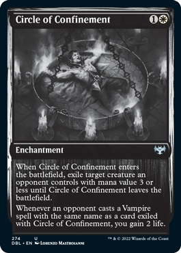 Circle of Confinement [Innistrad: Double Feature] [Foil]