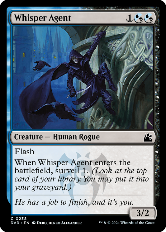 Whisper Agent [Ravnica Remastered] [Foil]