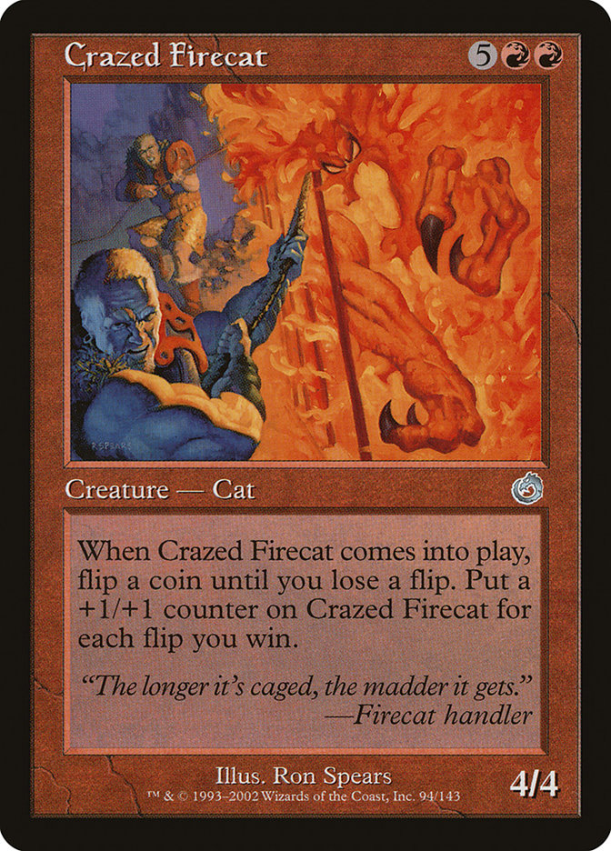 Crazed Firecat [Torment] [Foil]
