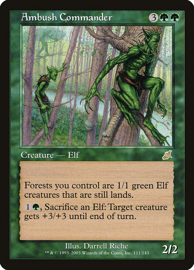 Ambush Commander [Scourge] [Foil]