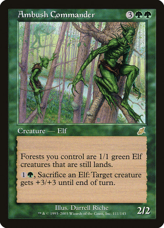 Ambush Commander [Scourge] [Foil]