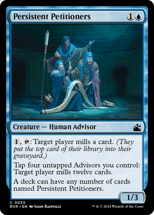 Persistent Petitioners [Ravnica Remastered] [Foil]