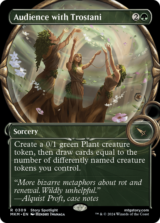 Audience with Trostani (Showcase) [Murders at Karlov Manor] [Foil]
