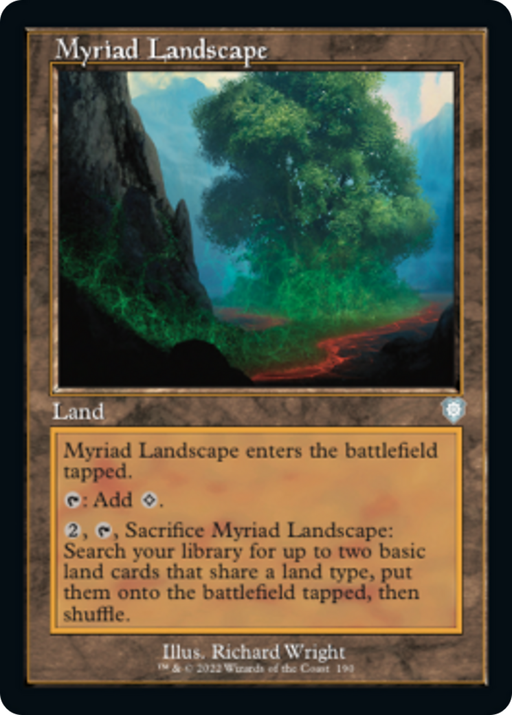 Myriad Landscape (Retro) [The Brothers' War Commander] [Foil]