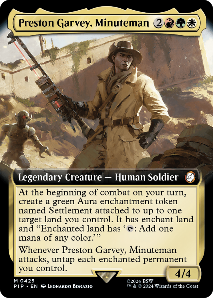 Preston Garvey, Minuteman (Extended Art) [Fallout] [Foil]