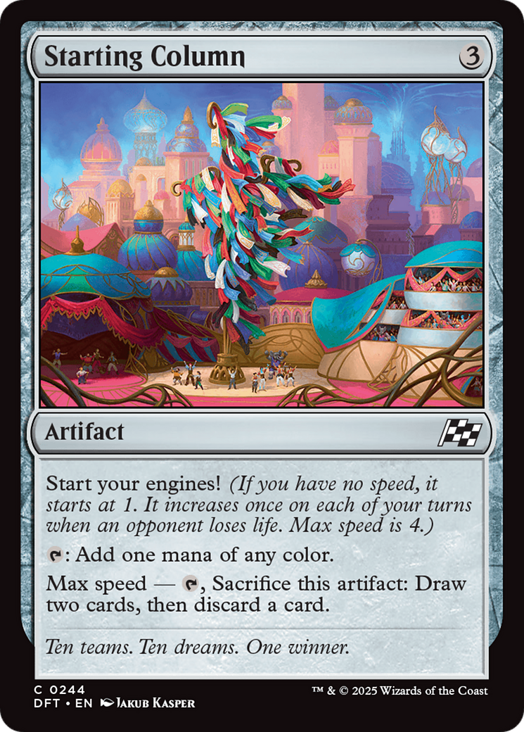 Starting Column [Aetherdrift] [Foil]