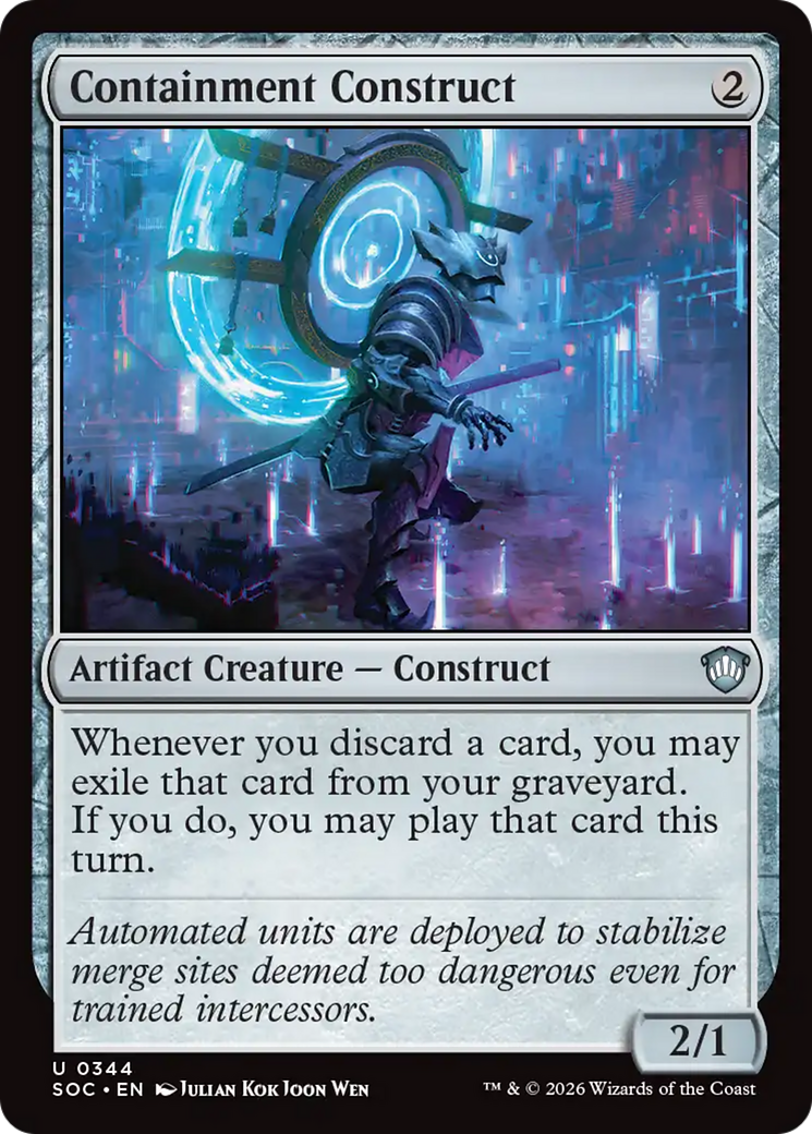 Containment Construct [Secrets of Strixhaven Commander] [Foil]