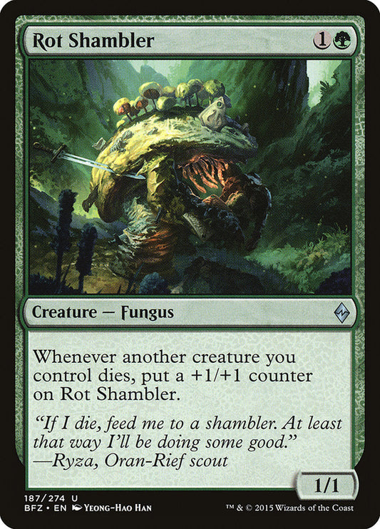 Rot Shambler [Battle for Zendikar] [Foil]