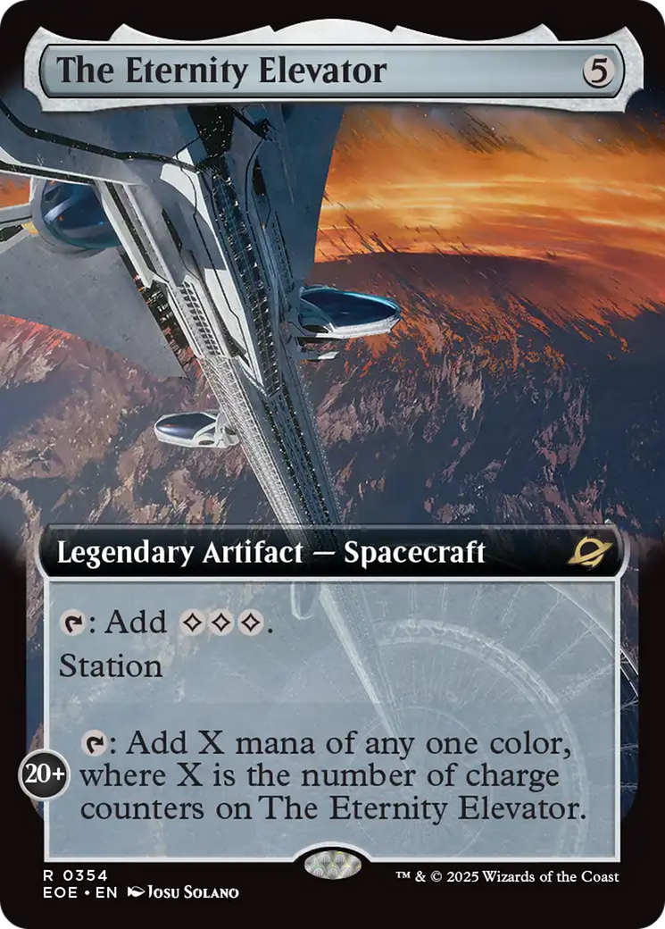 The Eternity Elevator (Extended Art) [Edge of Eternities] [Foil]