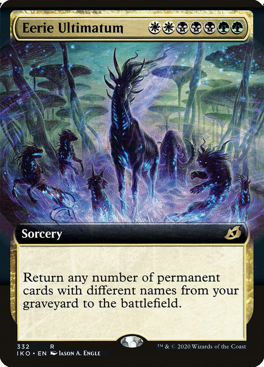 Eerie Ultimatum (Extended Art) [Ikoria: Lair of Behemoths] [Foil]