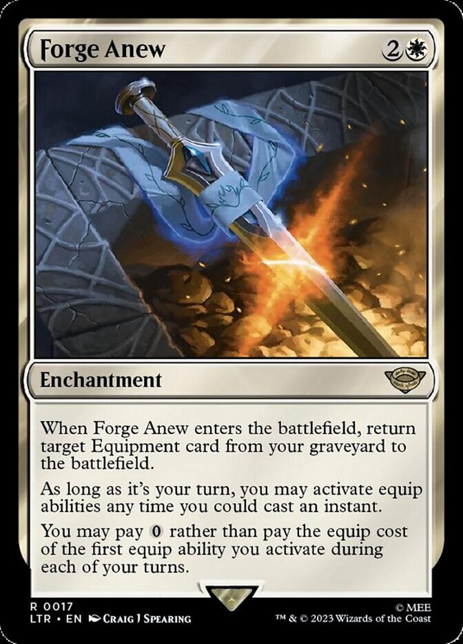 Forge Anew [The Lord of the Rings: Tales of Middle-Earth] [Foil]
