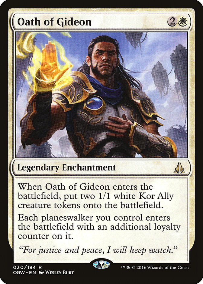 Oath of Gideon [Oath of the Gatewatch] [Foil]