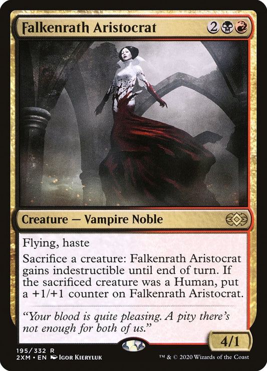 Falkenrath Aristocrat [Double Masters] [Foil]