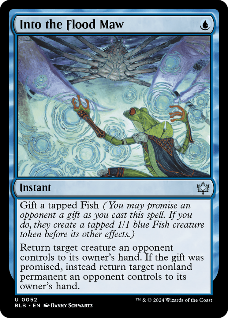 Into the Flood Maw [Bloomburrow] [Foil]