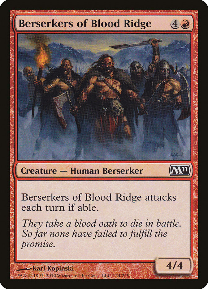 Berserkers of Blood Ridge [Core Set 2011]