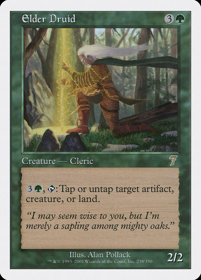Elder Druid [Seventh Edition] [Foil]