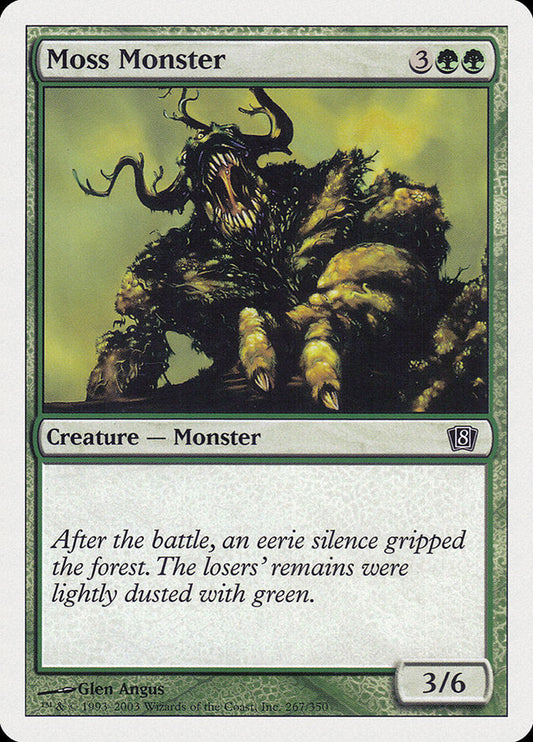 Moss Monster [Eighth Edition] [Foil]