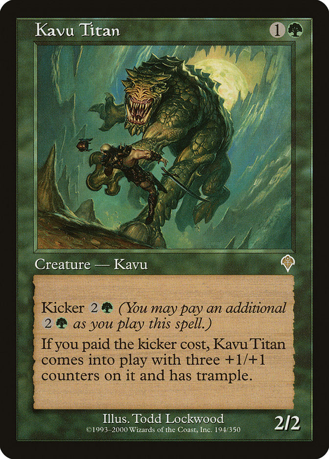 Kavu Titan [Invasion] [Foil]