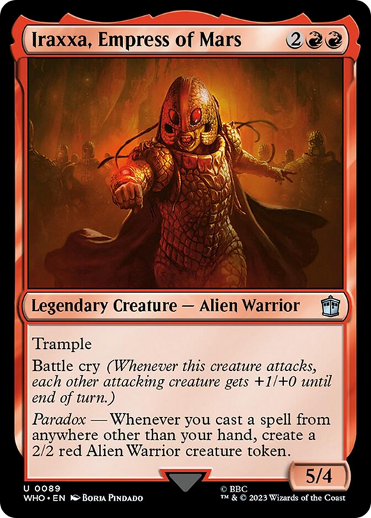 Iraxxa, Empress of Mars [Doctor Who] [Foil]