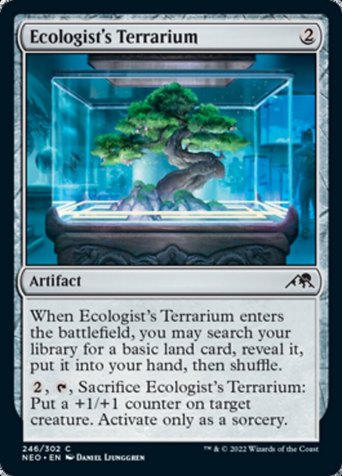 Ecologist's Terrarium [Kamigawa: Neon Dynasty] [Foil]