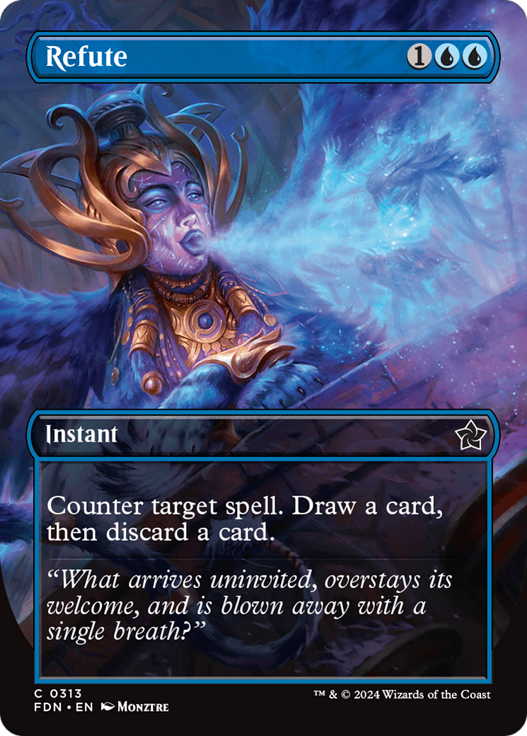 Refute (Borderless) [Foundations] [Foil]