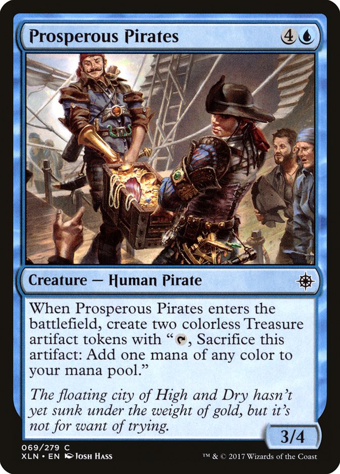 Prosperous Pirates [Ixalan] [Foil]