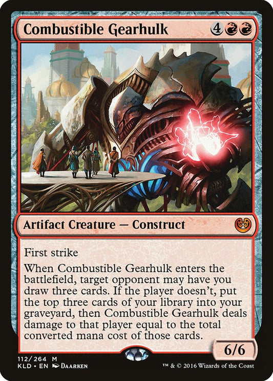 Combustible Gearhulk [Kaladesh] [Foil]