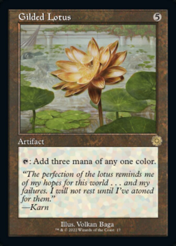 Gilded Lotus (Retro) [The Brothers' War Retro Artifacts] [Foil]