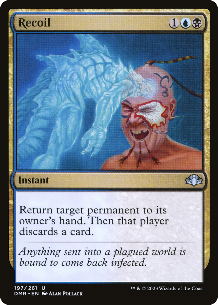 Recoil [Dominaria Remastered] [Foil]
