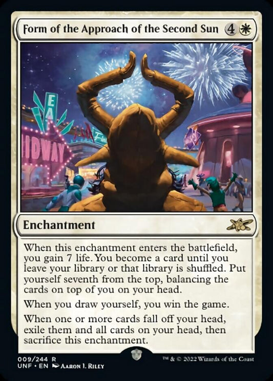 Form of the Approach of the Second Sun [Unfinity] [Foil]