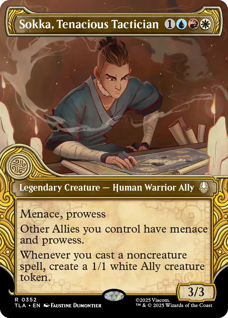 Sokka, Tenacious Tactician (Showcase) [Avatar: The Last Airbender] [Foil]