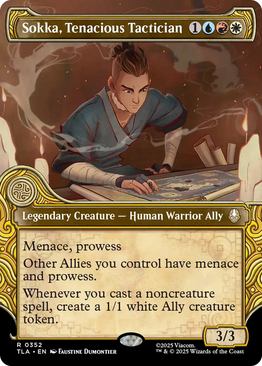 Sokka, Tenacious Tactician (Showcase) [Avatar: The Last Airbender] [Foil]