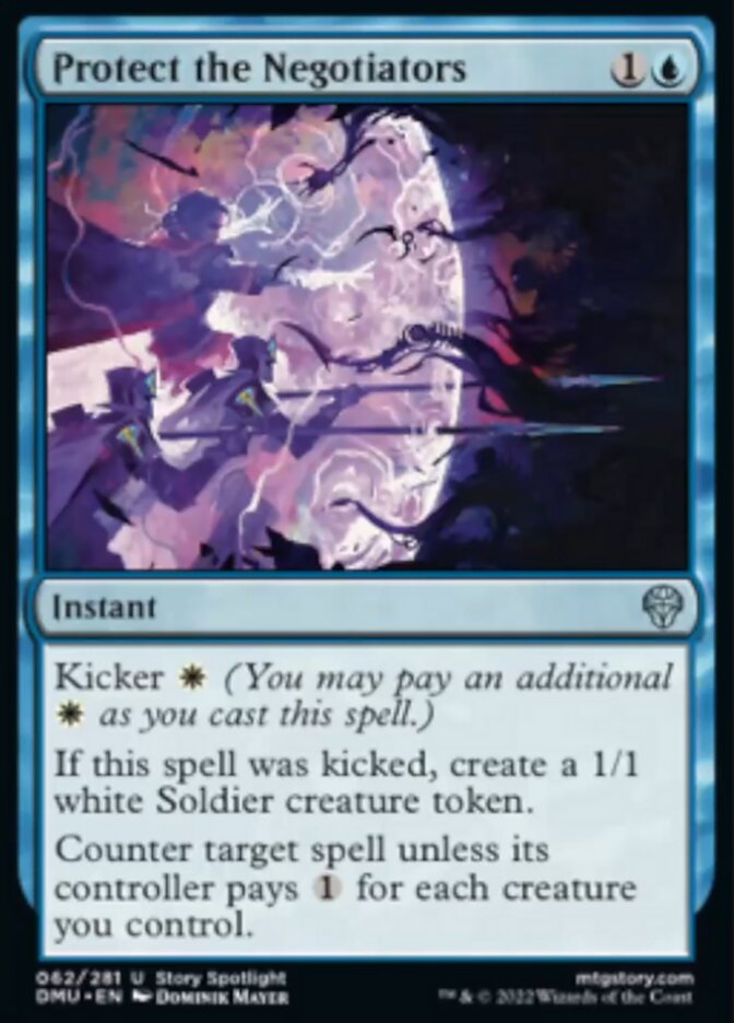 Protect the Negotiators [Dominaria United] [Foil]