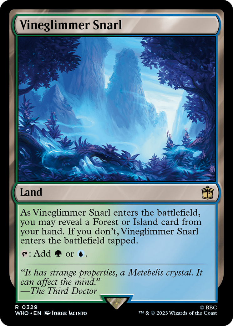 Vineglimmer Snarl [Doctor Who] [Foil]