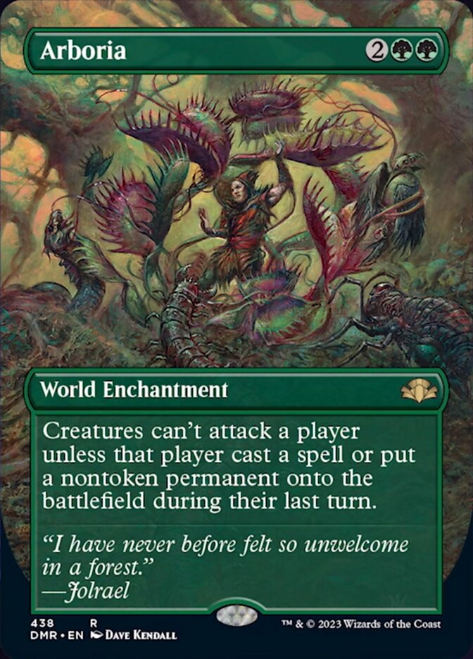 Arboria (Borderless Alternate Art) [Dominaria Remastered] [Foil]