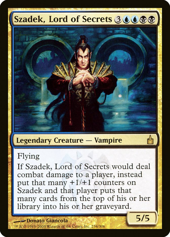 Szadek, Lord of Secrets [Ravnica: City of Guilds] [Foil]