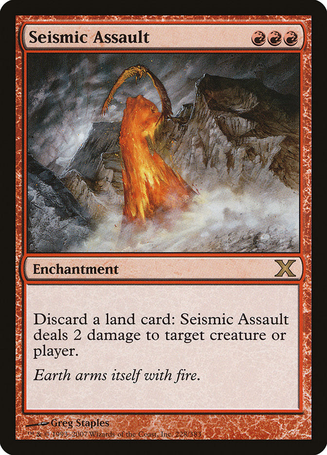 Seismic Assault [Tenth Edition] [Foil]
