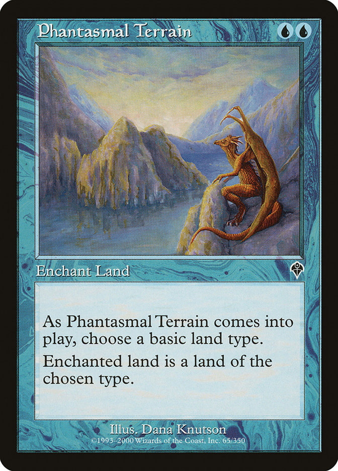 Phantasmal Terrain [Invasion] [Foil]
