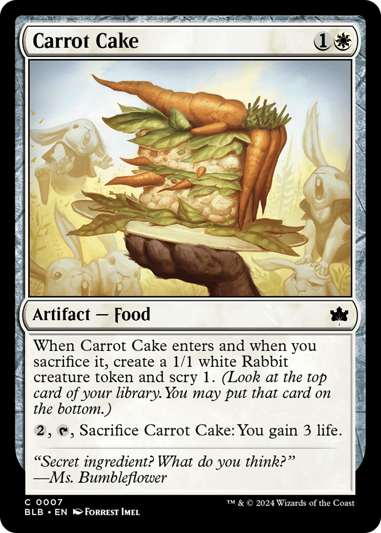 Carrot Cake [Bloomburrow] [Foil]