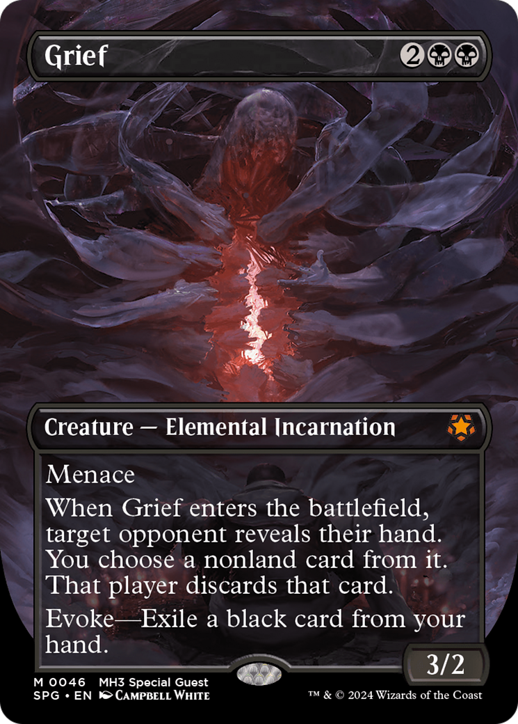 Grief (Borderless) [Modern Horizons 3 Special Guests] [Foil]
