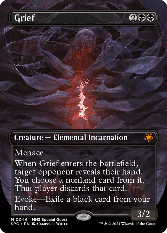 Grief (Borderless) [Modern Horizons 3 Special Guests] [Foil]