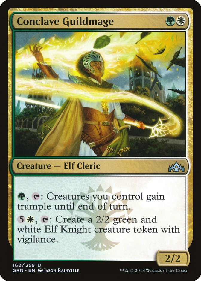 Conclave Guildmage [Guilds of Ravnica] [Foil]