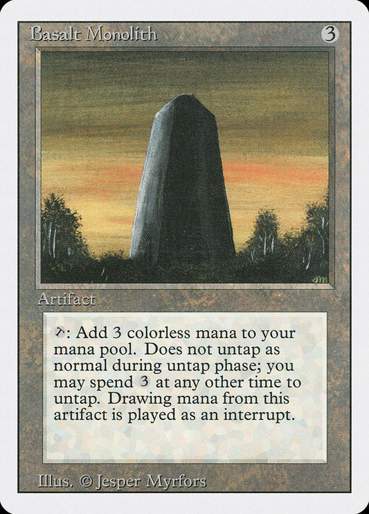 Basalt Monolith [3rd Edition]