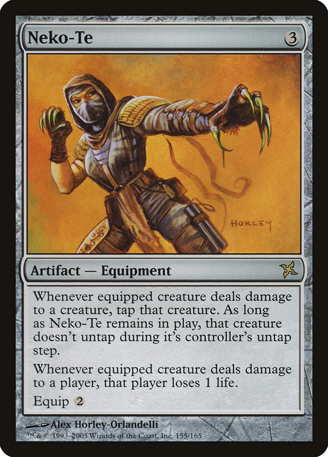 Neko-Te [Betrayers of Kamigawa] [Foil]