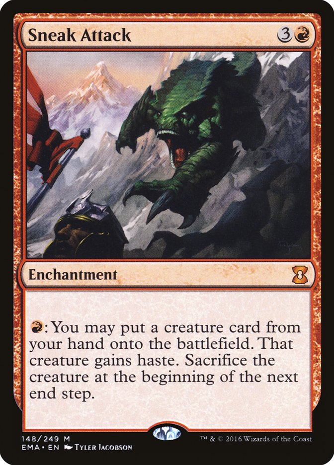 Sneak Attack [Eternal Masters] [Foil]